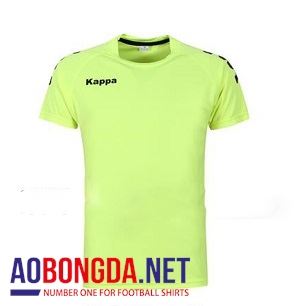 Áo không logo Kappa thun màu xanh chuối