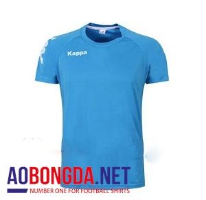 áo không logo kappa thun màu xanh ngọc