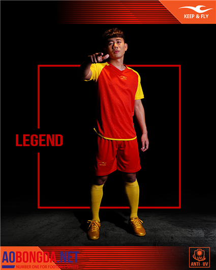 Áo Không Logo Keep & Fly Legend X Minh Vương đỏ