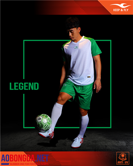 Áo Không Logo Keep & Fly Legend X Minh Vương trắng