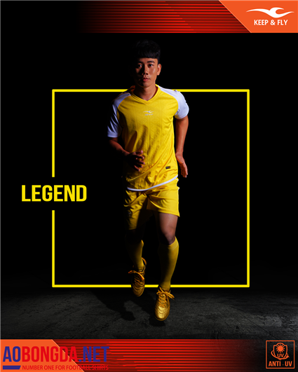 Áo Không Logo Keep & Fly Legend X Minh Vương vàng