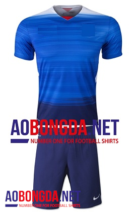 Áo không logo mỹ xanh