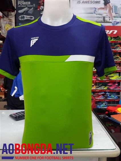 Áo không logo PEGAN SAMURAI xanh lá tím than