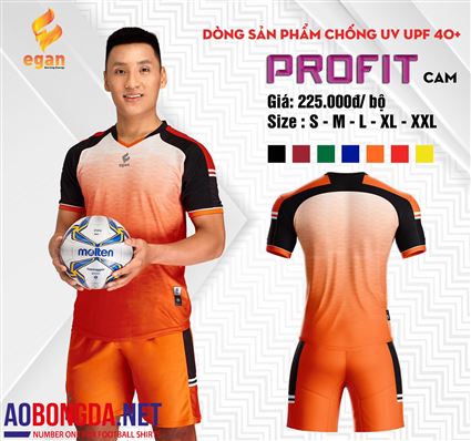 Áo Không Logo Profit cam