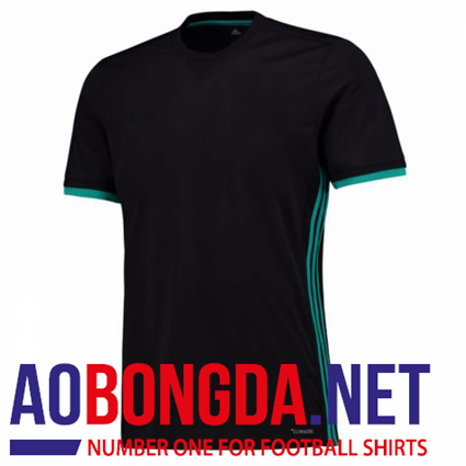 Áo Không Logo Real Madrid Đen 2017-2018