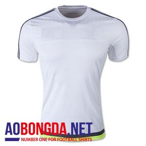 Áo không logo Realmadrid training trắng