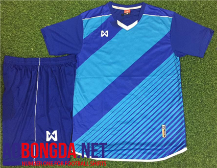 Áo Không Logo Warrix Xanh 2017-2018