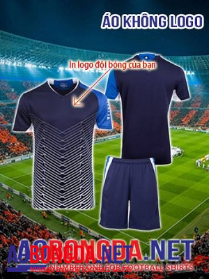áo không logo ý training tím than