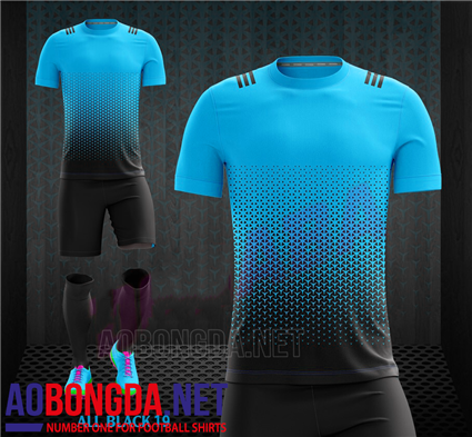 Áo Ko Logo  All Black xanh ngọc đen