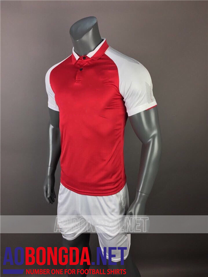 Áo ko logo Arsenal đỏ mùa giải 2017-2018