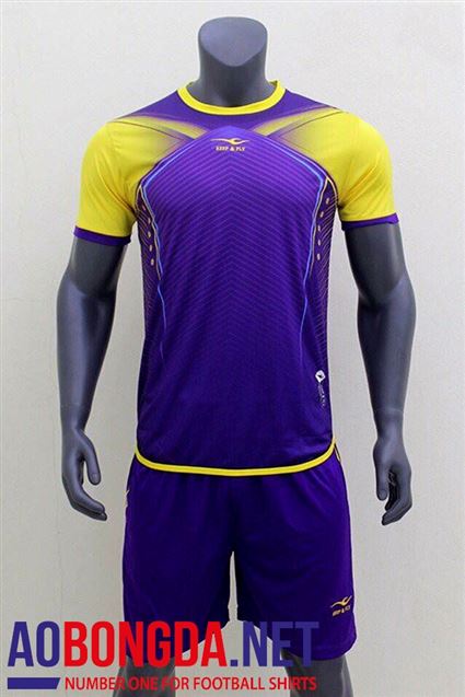 Áo Ko Logo Brush Tím 2018