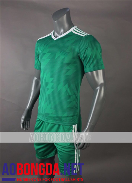 Áo Ko Logo Đức Xanh Lá World Cup 2018