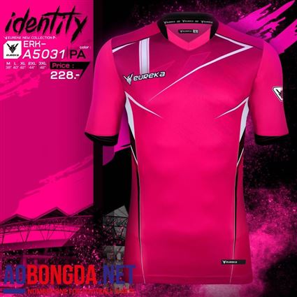 Áo Ko Logo Eureka identity hồng
