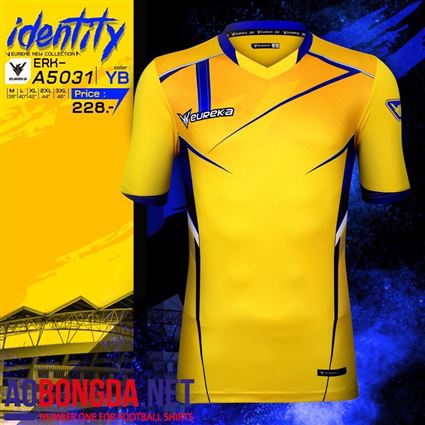 Áo Ko Logo Eureka identity vàng