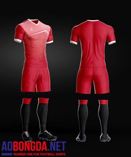 Áo Ko Logo Evo Change đỏ