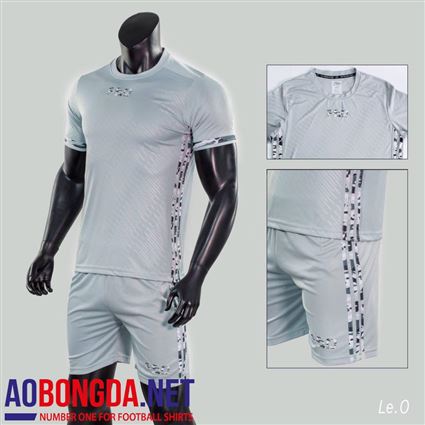 Áo Ko Logo F50 bạc  vân nổi 2018