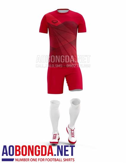 Áo Ko Logo Grand Sport GK đỏ