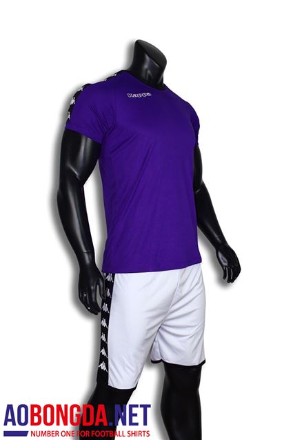 Áo Ko Logo Kappa training tím