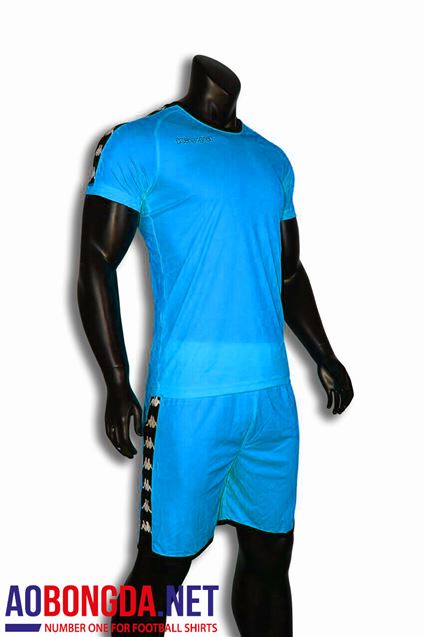 Áo Ko Logo Kappa training xanh ngọc