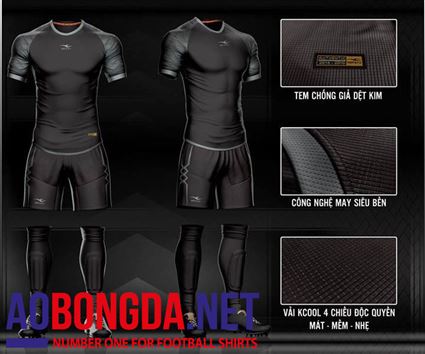 Áo Ko Logo Keep Fly Leiter đen