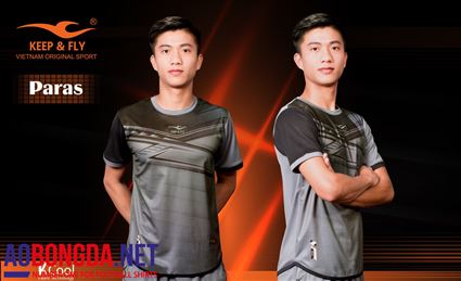 Áo Không Logo Keep & Fly Paras X Phan Văn Đức đen