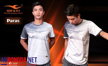 Áo Không Logo Keep & Fly Paras X Phan Văn Đức trắng
