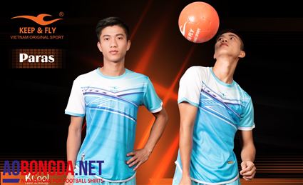 Áo Không Logo Keep & Fly Paras X Phan Văn Đức xanh ngọc