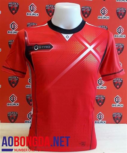 Áo Ko Logo OSTRO đỏ 2018