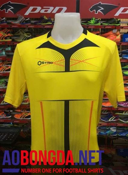 Áo Ko Logo OSTRO18.3 vàng đen