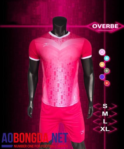 Áo Ko Logo Overbe Hồng 2018