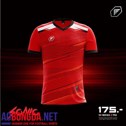 Áo Ko Logo Pegan Sonic đỏ