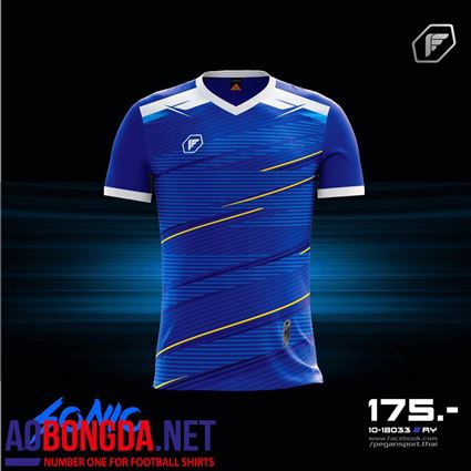 Áo Ko Logo Pegan Sonic xanh dương