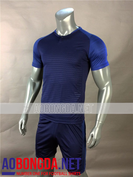 Áo Ko Logo Pháp tím than World Cup 2018