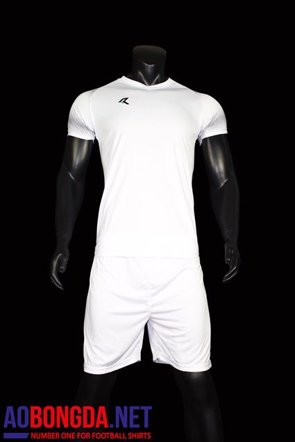 Áo Ko Logo Real Classic trắng 2019