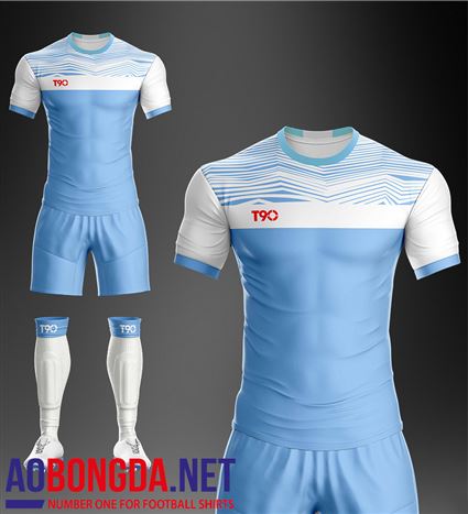 Áo Ko Logo T90-I xanh ngọc