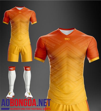 Áo Ko Logo T90-S cam loang vàng