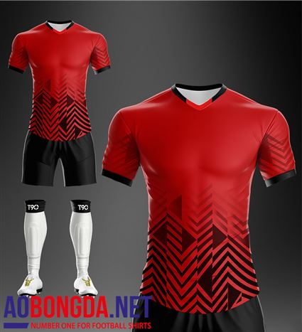 Áo Ko Logo T90-W đỏ