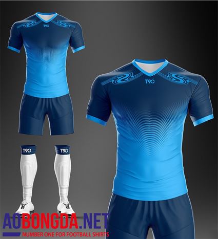 Áo Ko Logo T90-Win xanh ngọc