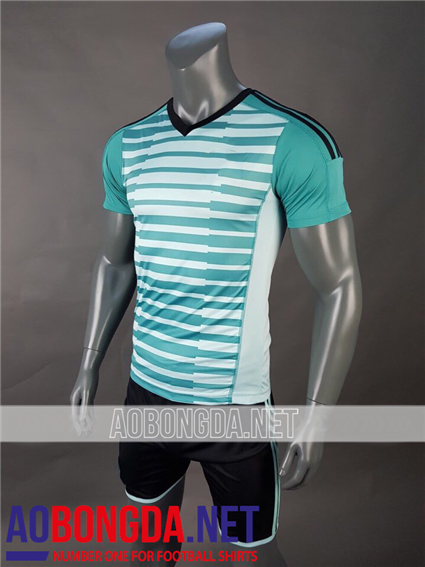 Áo Ko Logo Tây Ban Nha Xanh World Cup 2018