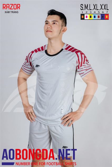 Áo Không Logo Razor bạc