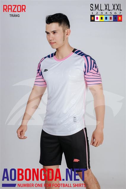 Áo Không Logo Razor trắng