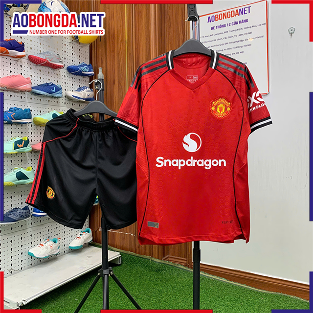 Áo Bóng Đá Câu Lạc Bộ Manchester United Đỏ 2025-2026
