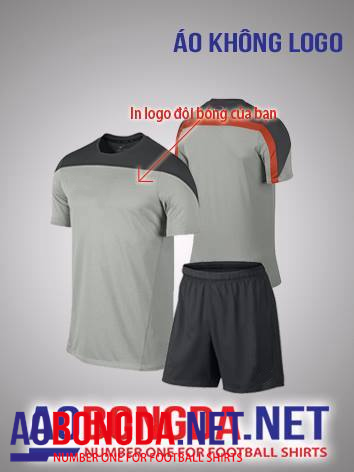 Áo training xám đen