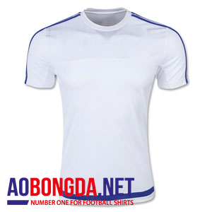 Áo tập chelsea trắng không logo