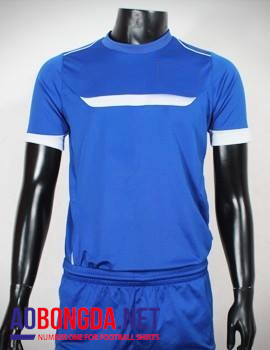 Áo tập việt nam không logo xanh