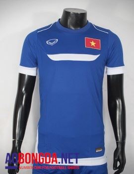 Áo bóng đá tập đội tuyển Việt Nam xanh