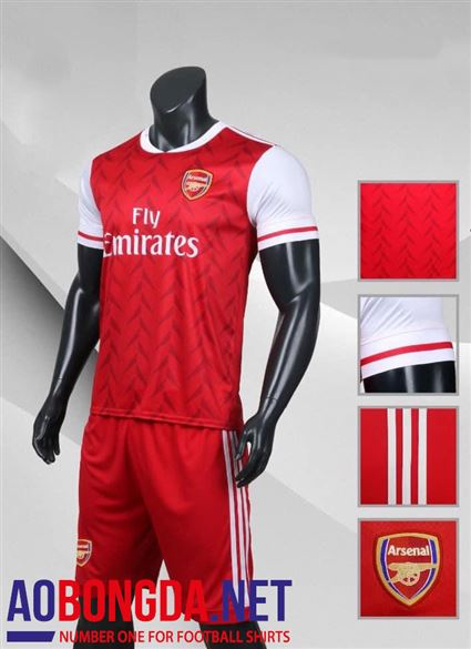 Áo Bóng Đá CLB Arsenal đỏ sân nhà mùa giải 2020-2022