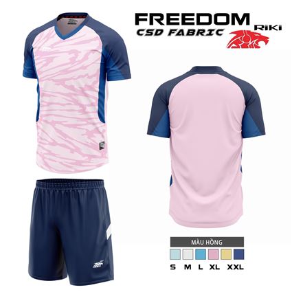 Áo bóng đá Riki Freedom hồng