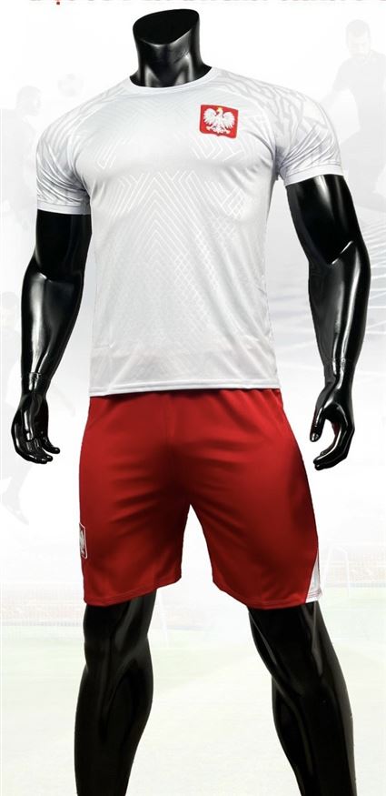 Áo Bóng Đá Đội Tuyển Ba Lan trắng World Cup 2022-2023