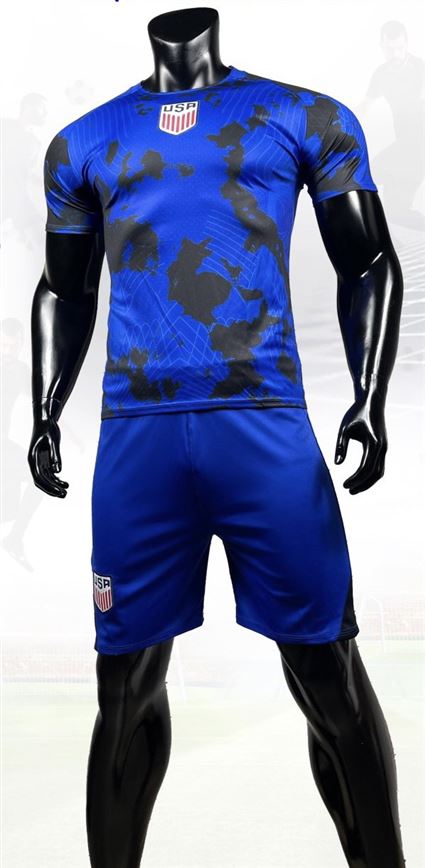 Áo Bóng Đá Đội Tuyển Mỹ Usa xanh World Cup 2022-2023